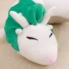 New La compagnie de la peluche Peluche dragon long blanc et vert