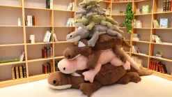 La compagnie de la peluche Peluche géante crocodile aux gros yeux