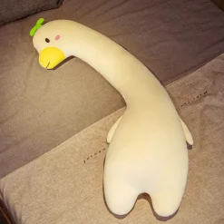 New La compagnie de la peluche Peluche géante oie au long cou Blanc