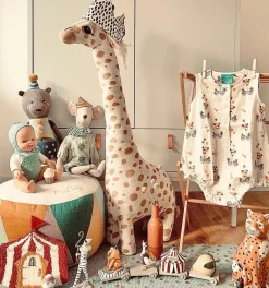 New La compagnie de la peluche Peluche girafe au très long cou