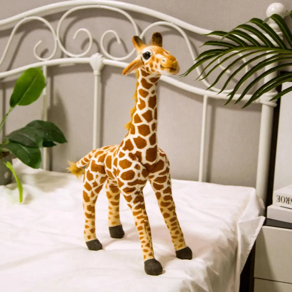 Sale La compagnie de la peluche Peluche girafe douce et joyeuse