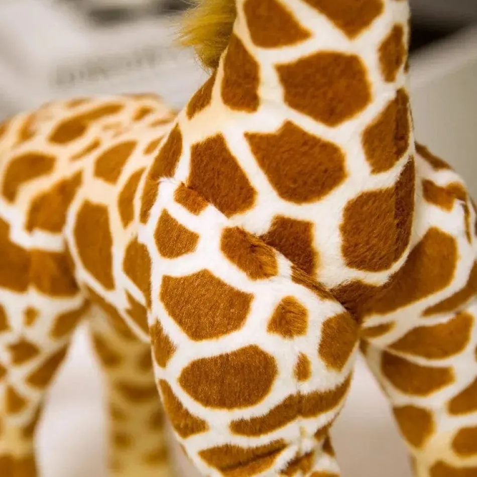 Sale La compagnie de la peluche Peluche girafe douce et joyeuse
