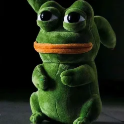 Best La compagnie de la peluche Peluche grenouille Pikachu douce verte enfant amusant