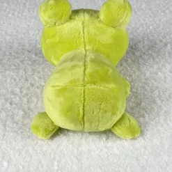 La compagnie de la peluche Peluche grenouille verte douce enfant câline et ludique