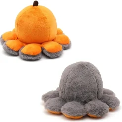 Hot La compagnie de la peluche Peluche Halloween réversible araignée et citrouille
