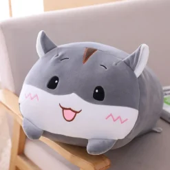 New La compagnie de la peluche Peluche hamster squishmallow gris