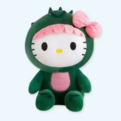 Clearance La compagnie de la peluche Peluche Hello Kitty dinosaure douce enfant câlin
