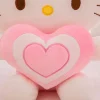 Best La compagnie de la peluche Peluche Hello Kitty douce cœur amour enfant câlin
