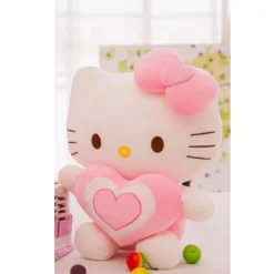 Best La compagnie de la peluche Peluche Hello Kitty douce cœur amour enfant câlin
