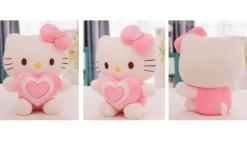 Best La compagnie de la peluche Peluche Hello Kitty douce cœur amour enfant câlin