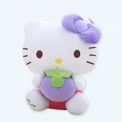 Best La compagnie de la peluche Peluche Hello Kitty myrtille douce câline enfant univers