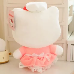 Sale La compagnie de la peluche Peluche Hello Kitty rose douce enfant câlin kawaii