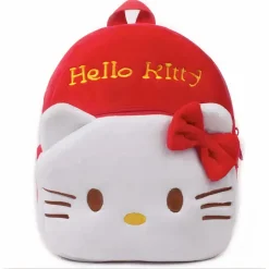 Discount La compagnie de la peluche Peluche Hello Kitty rouge sac à dos doux enfant kawaii