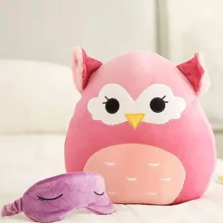 New La compagnie de la peluche Peluche hibou Squishmallow cosy enfant chambre hiver