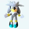 Hot La compagnie de la peluche Peluche hérisson Sonic Silver douce enfant câlin jeu
