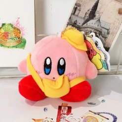 Hot La compagnie de la peluche Peluche Kirby casquette jaune mignon doux collection gaming