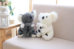 New La compagnie de la peluche Peluche koala avec son bébé