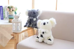 New La compagnie de la peluche Peluche koala avec son bébé