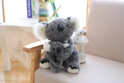 New La compagnie de la peluche Peluche koala avec son bébé