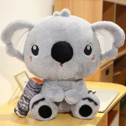 Clearance La compagnie de la peluche Peluche koala gris avec un gros nez