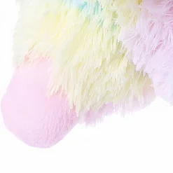 Sale La compagnie de la peluche Peluche lama arc-en-ciel doux câlin décor pastel
