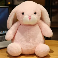 New La compagnie de la peluche Peluche lapin bébé tout doux