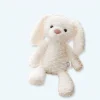 New La compagnie de la peluche Peluche lapin blanc doux câlin enfant univers tendre