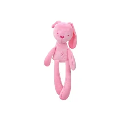 Best La compagnie de la peluche Peluche lapin blanc rose câlin doux enfant déco chambre