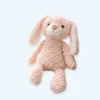 New La compagnie de la peluche Peluche lapin rose câlin tout doux enfant douillet
