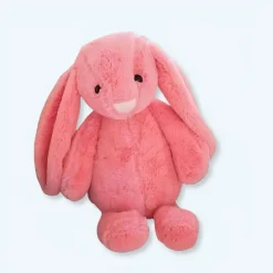 Hot La compagnie de la peluche Peluche lapin rose Kawaii doux câlin enfant décor
