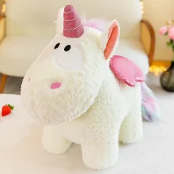 Sale La compagnie de la peluche Peluche licorne coloré magique avec ailes pailletées
