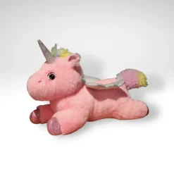 Clearance La compagnie de la peluche Peluche licorne multicolore éclairé