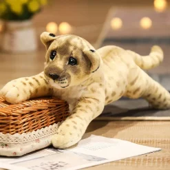 Outlet La compagnie de la peluche Peluche lion bébé mignon nature