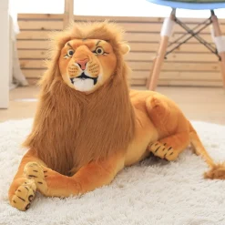 Outlet La compagnie de la peluche Peluche lion géant à la grande crinière