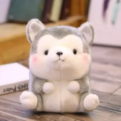 Sale La compagnie de la peluche Peluche loup husky gris