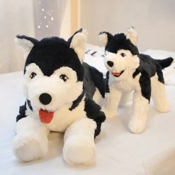 New La compagnie de la peluche Peluche loup élégant qui tire la langue