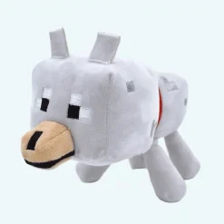 Clearance La compagnie de la peluche Peluche loup Minecraft douce enfant jeu câlin