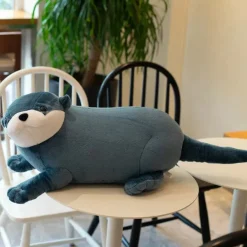 Outlet La compagnie de la peluche Peluche loutre coloré