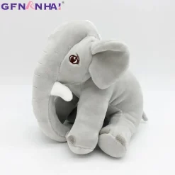 Sale La compagnie de la peluche Peluche éléphant assis et content
