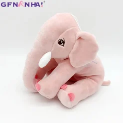 Sale La compagnie de la peluche Peluche éléphant assis et content