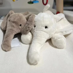 Sale La compagnie de la peluche Peluche éléphant gris tout doux