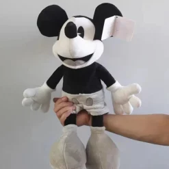 Clearance La compagnie de la peluche Peluche Mickey Mouse en noir et blanc