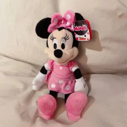 New La compagnie de la peluche Peluche Minnie Mouse rose originale