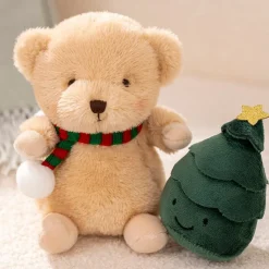 Hot La compagnie de la peluche Peluche noël les petits animaux