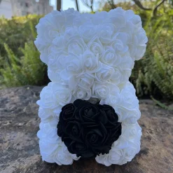 Best La compagnie de la peluche Peluche ourson en rose bicolore Saint-Valentin