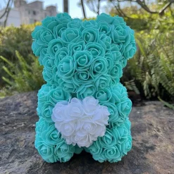 Best La compagnie de la peluche Peluche ourson en rose bicolore Saint-Valentin