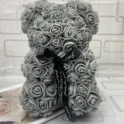 Best La compagnie de la peluche Peluche ourson en rose bicolore Saint-Valentin