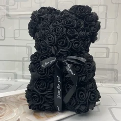 Best La compagnie de la peluche Peluche ourson en rose bicolore Saint-Valentin