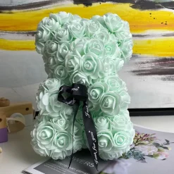 Best La compagnie de la peluche Peluche ourson en rose Saint-Valentin