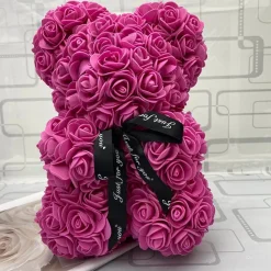 Best La compagnie de la peluche Peluche ourson en rose Saint-Valentin